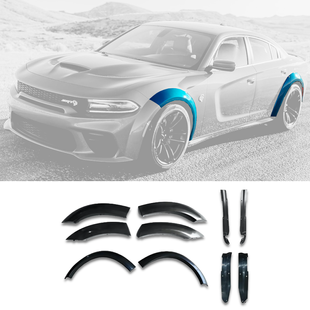 2015-2023 Dodge Charger Wide Body Fender Flares