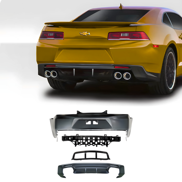 2010-2015 Chevrolet Camaro / ZL1 Style Rear Bumper with Diffuser