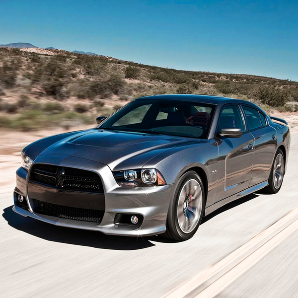 2011-2014 Dodge Charger / SRT Style Aluminum Hood