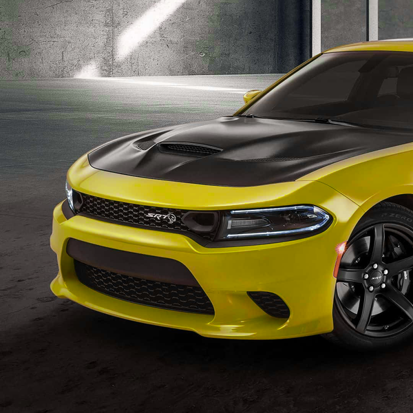 2015-2023 Dodge Charger / SRT-8 Hellcat Style Front Bumper + Air Duct Grille