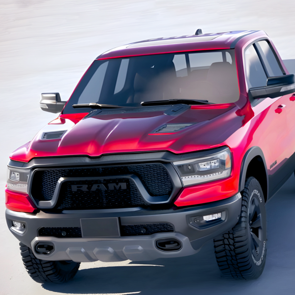 2019 - 2021 Dodge RAM 1500 DT / DT Style Aluminum Hood