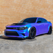 2015-2023 Dodge Charger Demon style Front Lip Spoiler with Wide Fender Flares for SRT