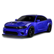 2015-2023 Dodge Charger Demon style Front Lip Spoiler with Wide Fender Flares for SRT