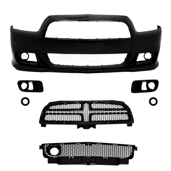 2011-2014 Dodge Charger / SRT Style Front Bumper