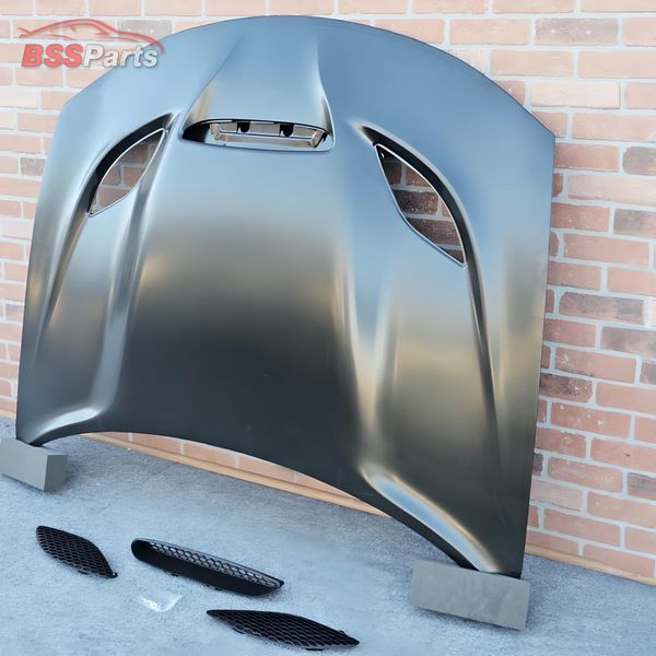 2015-2023 Dodge Charger / SRT Hellcat Style Aluminum Hood