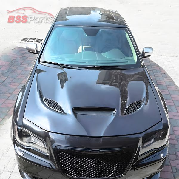 2011 - 2023 Chrysler 300 / Hellcat Style Aluminum Hood