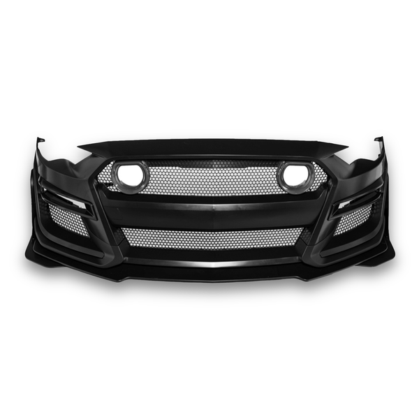 2018-2023 Ford Mustang / GT500 Style with Grille Light Front Bumper