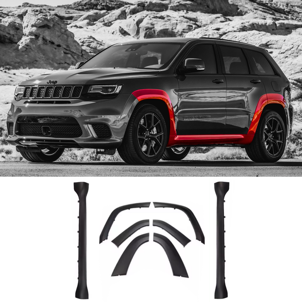 2014-2021 Jeep Grand Cherokee Fender Flares and Side Skirts Panels